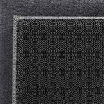 vidaXL Tapis shaggy doux lavable 160x230 cm Antidérapant Anthracite
