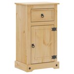 vidaXL Ensemble de meubles salle de bain 3 Pièces Corona bois pin massif