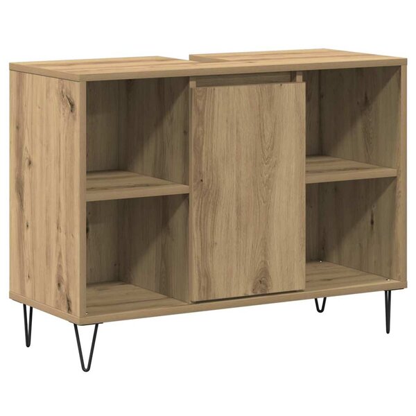 vidaXL Cabinet de salle de bain chêne artisanal 80 x 33 x 60 cm