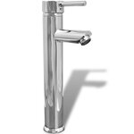 vidaXL Meuble de salle de bain 4 Pièces avec lavabo et robinet Beige