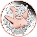 Pièce de monnaie en Argent 2 Dollars g 62.2 (2 oz) Millésime 2025 PATRICK STAR