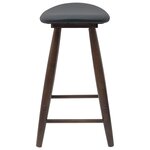 vidaXL Chaises de salle à manger 2 Pièces Marron Clair 46 x 37 x 63 cm