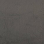 vidaXL Têtes de lit 4 Pièces Gris foncé 72x5x78/88 cm Velours