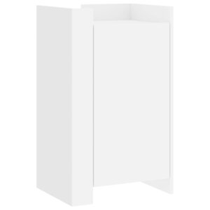 vidaXL Buffet blanc 45x35x75 cm bois d'ingénierie