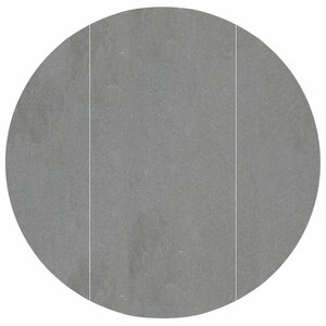 vidaXL Bâche de piscine gris clair Ø306 cm géotextile polyester