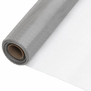 vidaXL Écran en treillis Acier inoxydable 80x1000 cm Argenté