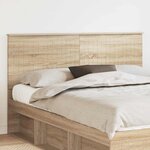 vidaXL Tête de lit Chêne Sonoma 160 cm Bois d'ingénierie