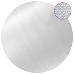 vidaXL Couverture de piscine Argenté 300 cm PE