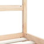 vidaXL Cadre de lit pour enfant 90x190 cm Bois de pin massif