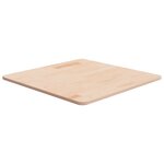 vidaXL Dessus de table carré 60x60x1 5 cm Bois chêne massif non traité