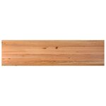 vidaXL Table à manger marron clair 320x80x74 cm rectangulaire