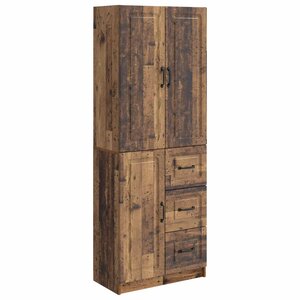 vidaXL Ensemble de Meubles 2 Pièces Bois ancien Bois d'ingénierie