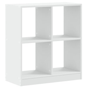 vidaXL Bibliothèque blanc 68 5x32x75 cm bois d'ingénierie