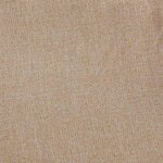 vidaXL Rideaux occultants aspect lin avec œillets 2Pièces beige 140x225cm