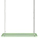 Esschert Design Plateau suspendu pour plantes rectangulaire vert L