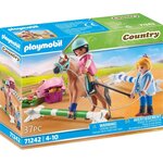 PLAYMOBIL 71242 - Country Cavalière et cheval avec monitrice