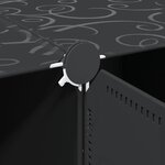 vidaXL Cubes de rangement 20 Pièces avec tiges de suspension PP