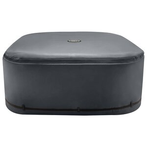 INTEX Housse de spa INTEX Gris foncé 175 x 175 x 72 cm PVC et PU