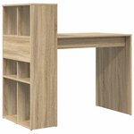 vidaXL Bureau Chêne Sonoma 108 x 55 x 103.5 cm Bois d'ingénierie