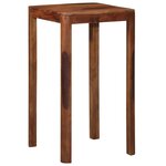 VidaXL Table de bar 60 x 60 x 107 cm bois massif d'acacia