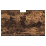 vidaXL Ensemble d'armoire de salle de bain TULUM Chêne fumé