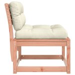 vidaXL Canapés de jardin avec coussins 2Pièces bois massif douglas