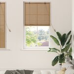 vidaXL Stores et Occultants Marron Clair 80 x 160 cm Bambou
