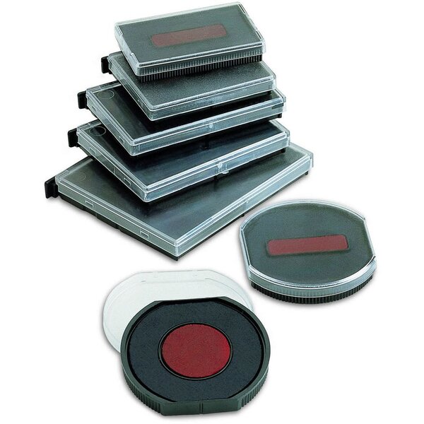 Cassette d'encre pré-encrée E/2300 pour dateur automatique 2300 / 2360 / 3300 / 3360 / S300 - Rouge (blister 2 unités)