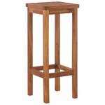 vidaXL Ensemble de bar de jardin 5 Pièces Bois d'acacia massif