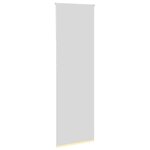vidaXL Store enrouleur occultant jaune largeur du tissu 80 7 cm