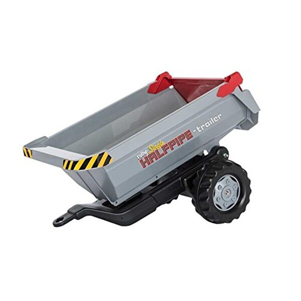 Rolly Toys 123193 - Remorque RollyHalfpipe simple essieu