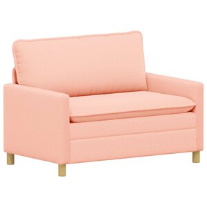 vidaXL Canapé Rose 126 x 81 x 87 5 cm Tissu