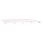 vidaXL Cadre de lit sans matelas blanc 180x200 cm bois massif de pin