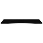 vidaXL Dessus de bureau marron foncé bois chêne massif rectangulaire