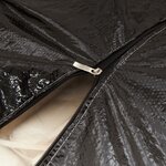 vidaXL Sacs de rangement pour coussins de jardin 2 Pièces noir
