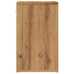 vidaXL Armoire à chaussures chêne artisanal 52x30x50 cm