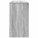 vidaXL Bureau sonoma gris 120x42x76 cm bois d'ingénierie