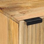 vidaXL Buffet marron 40x33x75 cm bois massif de manguier