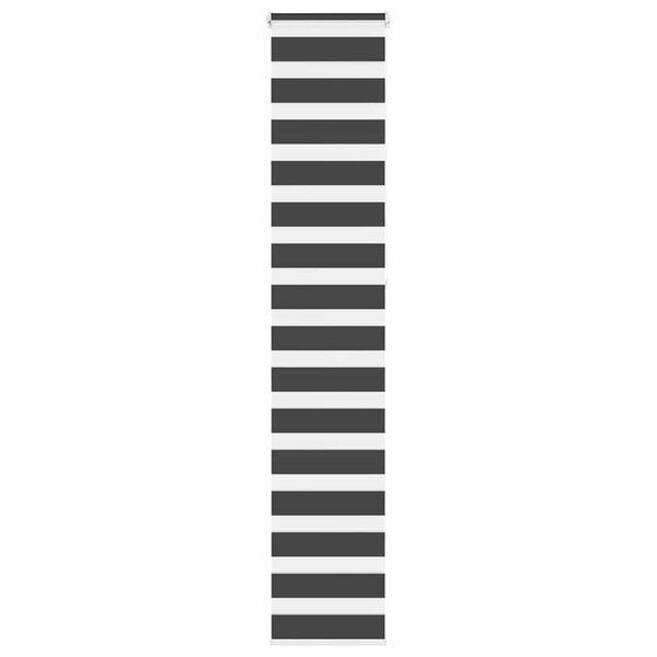 vidaXL Store zèbre noir 45x230 cm largeur du tissu 40 9 cm polyester