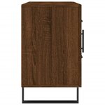 vidaXL Buffet chêne marron 100x36x60 cm bois d'ingénierie