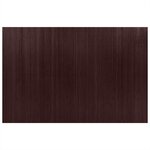 vidaXL Cloison de séparation Bambou Marron foncé 250 x 165 cm