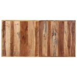 vidaXL Table de salle à manger 140x70x75 cm Bois avec finition miel