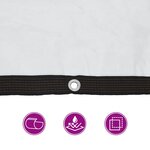vidaXL Housse de protection plantes avec œillets 3x10 m polyéthylène