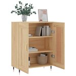 vidaXL Buffet chêne sonoma 69 5x34x90 cm bois d'ingénierie