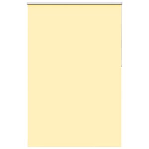 vidaXL Store enrouleur occultant jaune largeur du tissu 151 6 cm