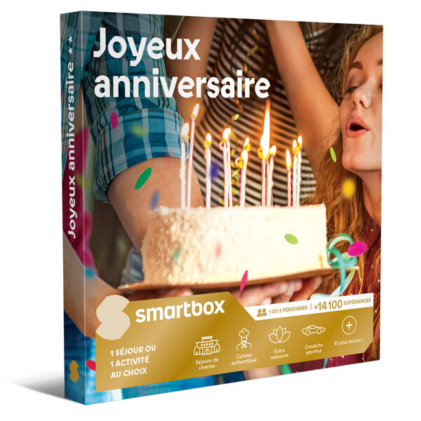 SMARTBOX - Coffret Cadeau Joyeux anniversaire** -  Multi-thèmes