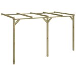 vidaXL Pergola à appentis 2 x 4 x 2 2 m Bois