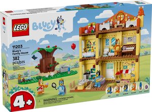 LEGO Bluey - Maison de Famille de Bluey - 11203 : Jouet de Construction Créatif pour Enfants