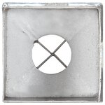 vidaXL Piquets au sol 12 Pièces Argenté 8x8x91 cm Acier galvanisé