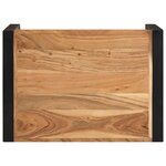 vidaXL Tables gigognes 3 Pièces Bois solide